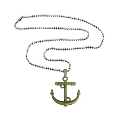 Menjewell Marine Anchor Pendant Metal Pendant